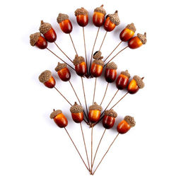 Декор для творчества «Желуди» набор 20 шт., 3×2 см