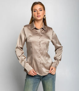 Блуза #ОКТ025022, хаки