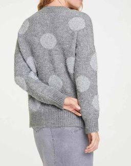 Пуловер, серый - Linea tesini фото 4