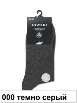 Носки муж. COMFORT 15С-66СП (кашемир) (48/6) - 000 темно-серый - Conte elegant фото 3