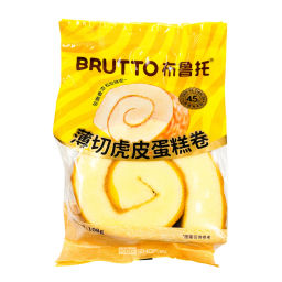 Тигровый рулет из хлопкового бисквита Брутто / Brutto, Китай, 108 г