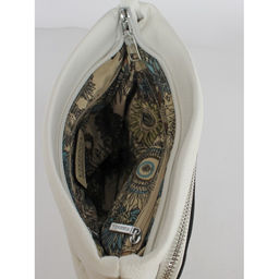 Сумка женская искусственная кожа VSH-V-0371, 1отд+карм/перег, плечевой ремень, белый SALE 260499 - Adelia фото 3