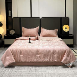 Одеяло Mency Сатин Люкс с простыней и наволочками POMENSL04