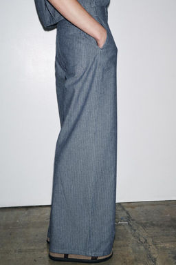 ZW COLLECTION RELAXED TROUSERS - Zara фото 5