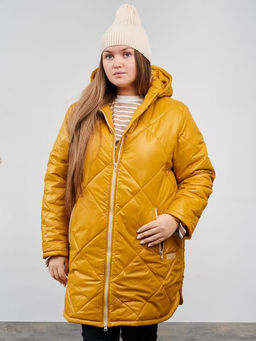 Полупальто Руди горчичный - Yollochka фото 5