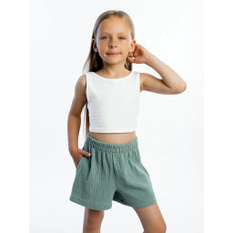 Комплект топ кулирка, шорты муслин 7015900101 - Youlala фото 3