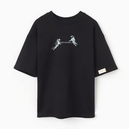 Футболка женская MIST Moon, размер 44, чёрная