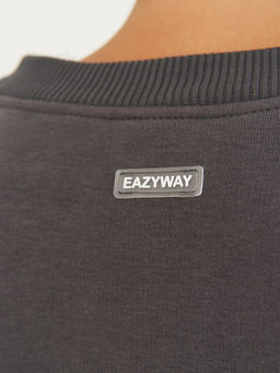 =Утепленный свитшот INFLUENCER оверсайз силуэта - Eazyway фото 3