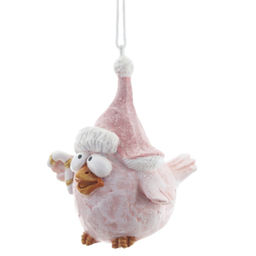 Фигурка декоративная подвесная "Птичка", L5 W5,5 H5 см, 2в.