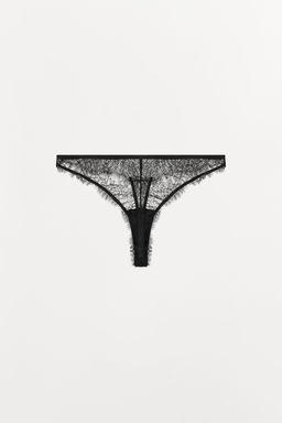 LACE THONG - Zara фото 6