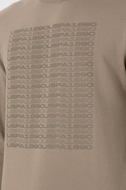 Мужской свитшот светло-хаки Неожиданная скидка в корзине