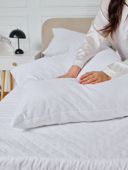 Комплект подушек для сна - Белый 50х70