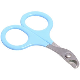 Цена за 4 шт. Когтерез для животных "ЗООУЛЬТРА", механизм ножницы, цвет голубой, 8*5,5см