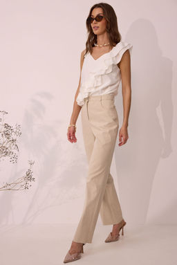 Топ LYUSHe 4105 молоко  фото 6