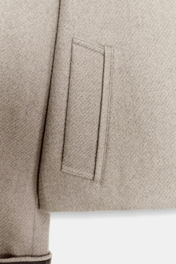 FAUX SUEDE STRAIGHT-LEG TROUSERS - Zara фото 32