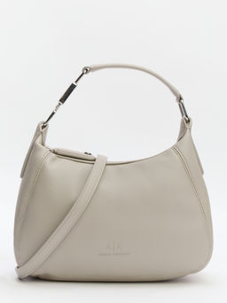 Женская сумка с ручками ARMANI EXCHANGE Артикул 4081368, бежево-серый