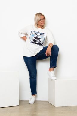 Джемпер Панда Молочный - Intikoma фото 9