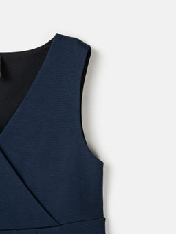 Сарафан приталенный Синий 7+ - Bungly фото 4