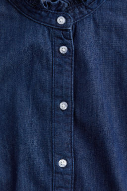 Blusa denim con volantes - H&m фото 8