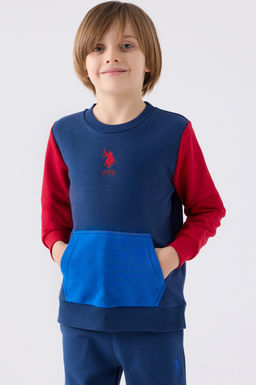 Пижамный комплект цвета индиго для мальчика Неожиданная скидка в корзине - U.s. polo assn фото 2