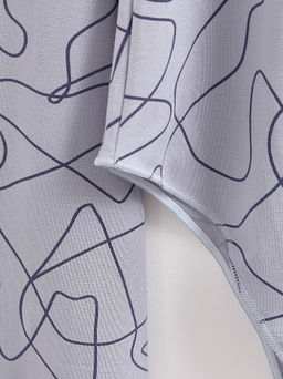 CONTE Боди из вискозы с расклешенными рукавами LBD 3145 pearl blue-lines - Conte elegant фото 7