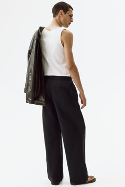 Pantal?n de lino Loose Fit - H&m фото 9