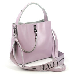 Женская кожаная сумка через плечо 8703 Пурпл - Cidirro фото 2