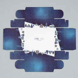 Цена за 3 шт. Коробка подарочная новогодняя складная Мечты сбудутся, 16.5 х 12.5 х 5 см - Дарите счастье фото 8