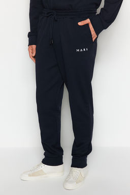TRENDYOL MAN Lacivert Regular Fit Nak?sl? Orme Pijama Tak?m? TMNAW24PT00040 - Trendyolmilla фото 13