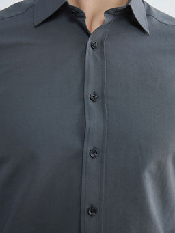 Slim Fit Poplin Erkek G?mlek