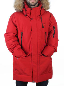 D6940L RED Куртка мужская зимняя "Аляска" (200 гр. холлофайбер)