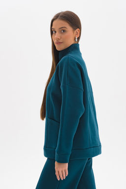 толстовка свитшот Футер 3-х нитка начес - Solo mio фото 3