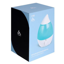 Увлажнитель воздуха Luazon LHU-04, ультразвуковой, 18 Вт, 2 л, 35 м², белый