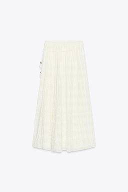 RUSTIC PANELLED SKIRT - Zara фото 14