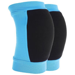Наколенники для гимнастики и танцев Grace Dance, с уплотнителем, р. XXS, 3-5 лет, цвет бирюза/чёрный  фото 8