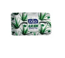 DOXA мыло туалетное 90гр Алоэ вера в бумажн.обертке