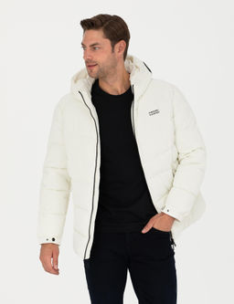 Ekru Kap__onlu Spor Mont - Pierre cardin фото 3