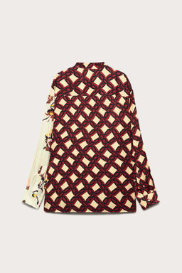 CAMISA OVERSIZE FIT ESTAMPADOS COMBINADOS LIMITED EDITION / Estampado - Zara фото 4