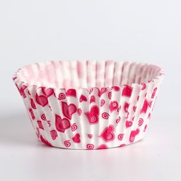 Тарталетки бумажные Сердечки, 50 шт. - Страна карнавалия фото 3