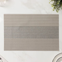 Набор салфеток сервировочных Доляна Сияние, 4 шт, 4530 см, цвет бежевый  фото 5