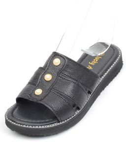 08-K18-A BLACK Сандалии женские (натуральная кожа) - Фабричный китай фото 7