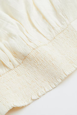 Blusa de crepe con hombros marcados - H&m фото 2