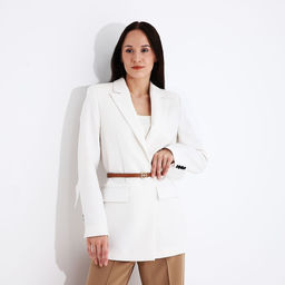 Ремень женский, ширина 1.4 см, пряжка металл, цвет бежевый - Simaland фото 3