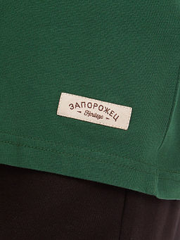 Футболка ЗАПОРОЖЕЦ Samuray GREEN  фото 9