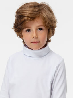 Белая водолазка для мальчика - Kogankids фото 6