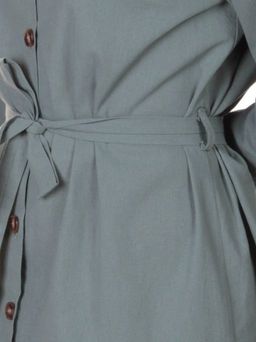 806 Платье хлопковое с рюшами Fashion