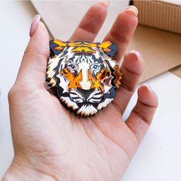 Брошь Тигр