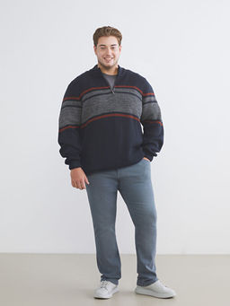 B?y?k Beden 779 Regular Fit Erkek Jean Pantolon