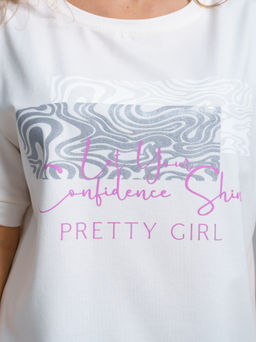 940/1 Футболка "Молочный"