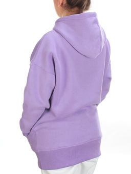 KD713 VIOLET Худи женское на флисе - Fashion фото 5
